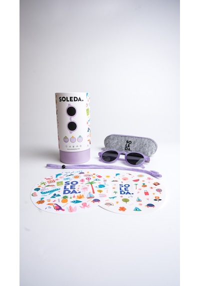 3-6 Yaş Çocuk Güneş Gözlüğü Purple Lila