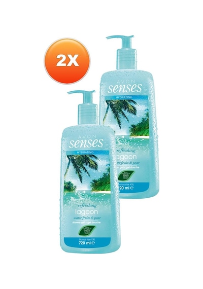 Avon Senses Hydrating Lagoon Duş Jeli 2 x 720 ML