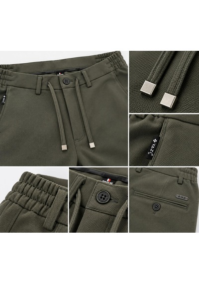 Classics Men Yazı Erkek Slim Fit Dar Kesim Beli Bağlamalı Yan Cepli Casual Jogger Pantolon haki Classics Men Yazı Erkek Slim Fit Dar Kesim Beli Bağlamalı Yan Cepli Casual Jogger Pantolon haki