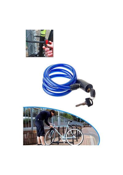 Bisiklet Kilidi Anahtarlı 11.5mm X 85cm 6778a Diğer