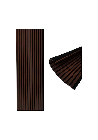 Akustik Duvar Paneli, Teak Rengi, Ses Yalıtımlı, Modern Stil, 60x275 Cm, 9mm Kalınlık, Ahşap Gö Standart
