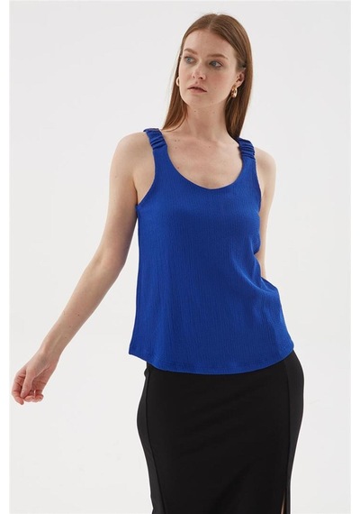 Fashion Friends Fashıon Frıends Kadın V Yaka Bluz 25y0513k1 Saks
