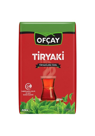 Ofçay Tiryaki Dökme Çay 1 Kg - 3 Adet Tarı