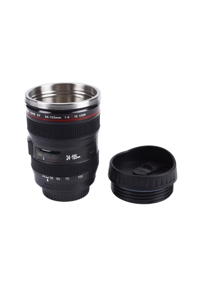 Objektif Lens Termos Kupa Bardak