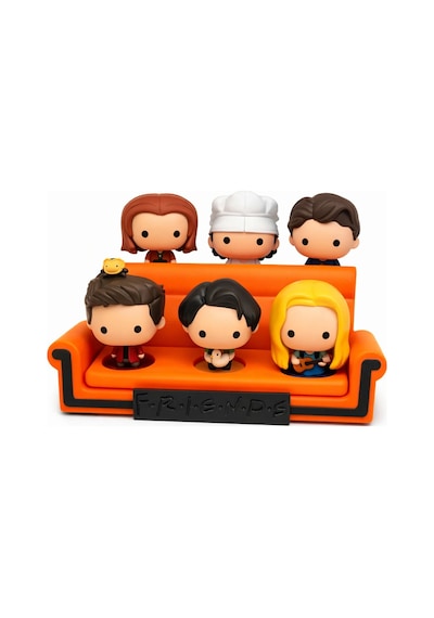 Friends Ikonik Turuncu Koltuk Tasarım Stand - Mc Donalds Friends Karakterleri Oyuncak Figür Standı