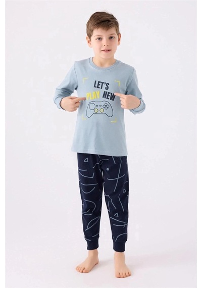 Erkek Çocuk İkili Takım - Soft Yeşil Soft Yeşil