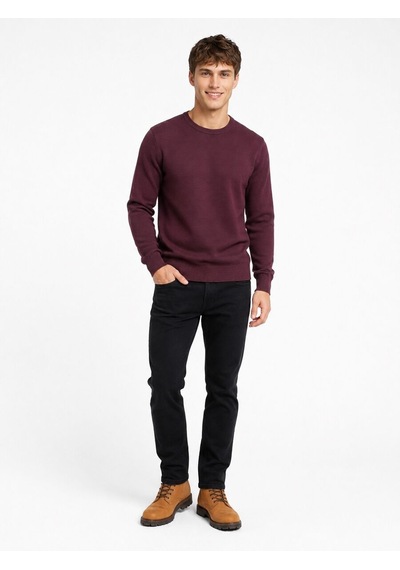 Loft Regular Fit Erkek Kazak Lf2040477 Q1.v1 Burgundy