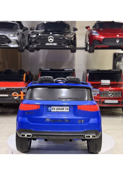 Audi Akülü Araba 0-6 Yaş Özel Plaka Hediye Lacivert