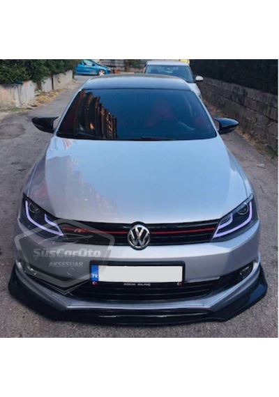 ŞüsCarOto Vw Jetta MK6 2011 Sonrası Batman Yarasa Ayna Kapağı Piano Black ABS Plastik (00)