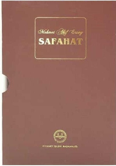 Safahat Özel Kutulu Ve Ciltli - Mehmet Akif Ersoy 1.baskı