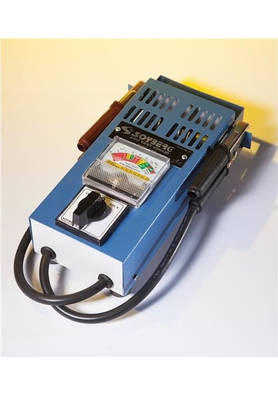Soyberg 123 Rende Tipi Şartelli Analog Göstergeli Akü Test Cihazı