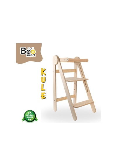 Montessori Öğrenme Kulesi Katlanabilir Güvenlikli Diğer