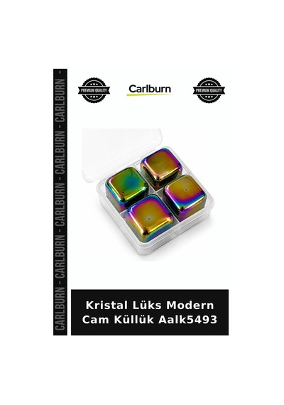 Özel Üretim Şık Kristal Lüks Modern Cam Küllük Aalk5493