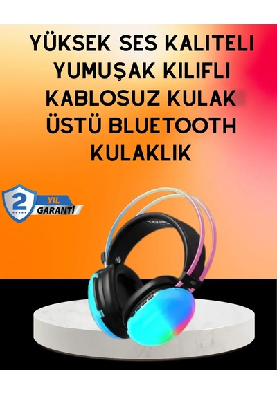 Ipx4 Suya Dayanıklı Kablosuz Kulak Üstü Gaming Kulaklık Akyı-044882