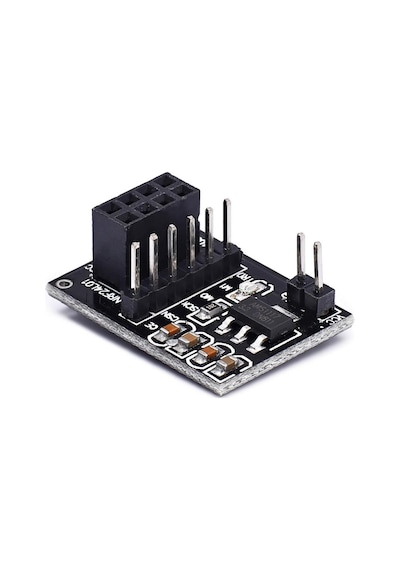 NRF24L01 Adaptör Kart NRF24L01+PA+LNA 8 Pin Dönüştürücü Devre 12 V