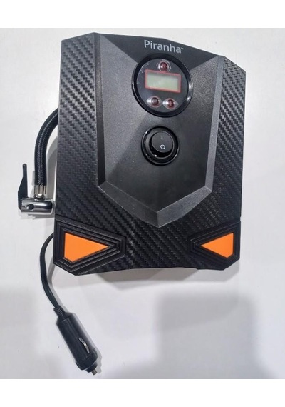 Piranha Dijital Hava Kompresörü Lastik Hava Pompası 150psi Çakmaklık Girişli