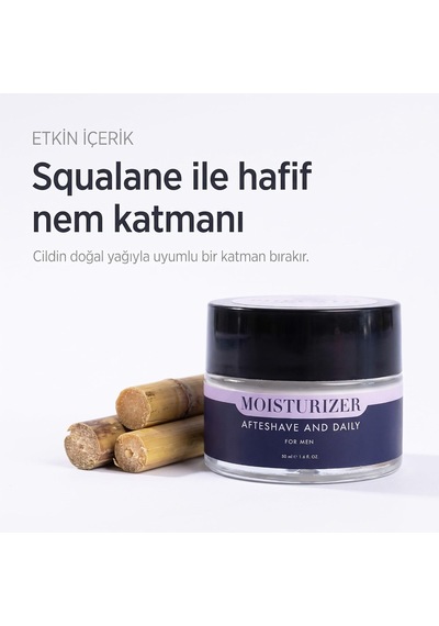 Men Moisturizer Cream, Erkekler İçin Tıraş Sonrası, 50 Ml