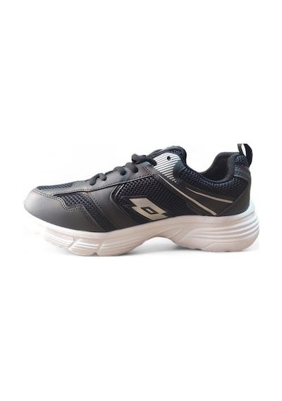 Lotto Spor Ayakkabı Unisex Koşu Yürüyüş Anatomik Spor Ayakkabısı Siyah