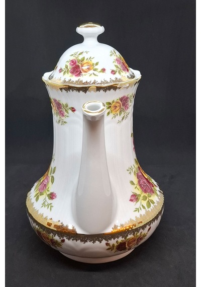Marktleuthen Vintage Porselen Kahve Sunum Ürünü 1.7 L Turuncu