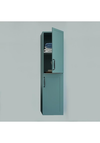 Denko Beyoğlu 35 Cm Mdf Mat Yeşil Banyo Boy Dolabı Yeşil Denko Beyoğlu 35 Cm Mdf Mat Yeşil Banyo Boy Dolabı Yeşil