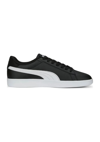 Puma Smash 3.0 L Erkek Günlük Ayakkabı 390987 Siyah Beyaz Siyah Beyaz