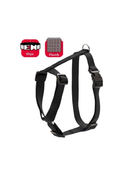 Karlie Flamingo Karlie Art Sportiv Basic Köpek Göğüs Tasması Large 65-100cm Siyah Çok Renkli