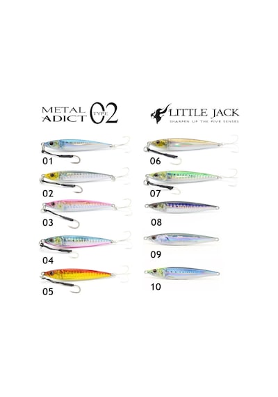 Little Jack Metal Adict 02 72 Mm 30 Gr Jig Yem (408232786)