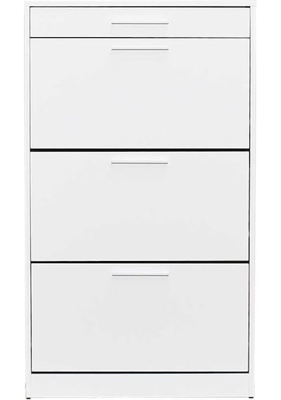 Flat Duo 3 Katlı Çekmeceli Ayakkabılık Mat Lake Beyaz 75x128x29 Cm Gxyxd Flat Duo 3 Katlı Çekmeceli Ayakkabılık Mat Lake Beyaz 75x128x29 Cm Gxyxd