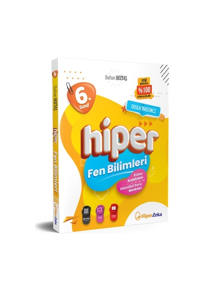 2027 6. Sınıf Hiper Fen Bilimleri Konu Anlatımlı Soru Bankası |Burhan Boztaş