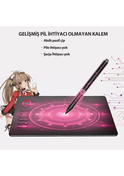 Veikk A50. veikk A15 ve veikk A15 Pro Grafik Tabletler için Pils
