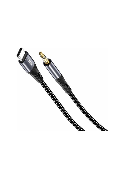 Go Des Gac-168 Type-c To 3.5mm Aux Audio Ses Kablo 1m Siyah