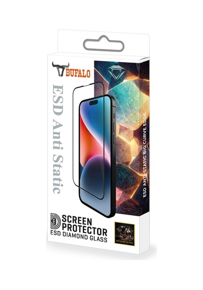 Bufalo Samsung Galaxy Uyumlu S24 Ultra Esd Anti Static Cam Ekran Koruyucu