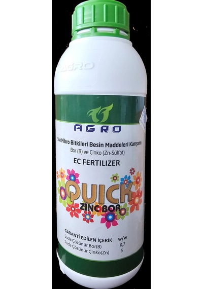 Çinko - Bor Quıck Zinc Bor Gübre