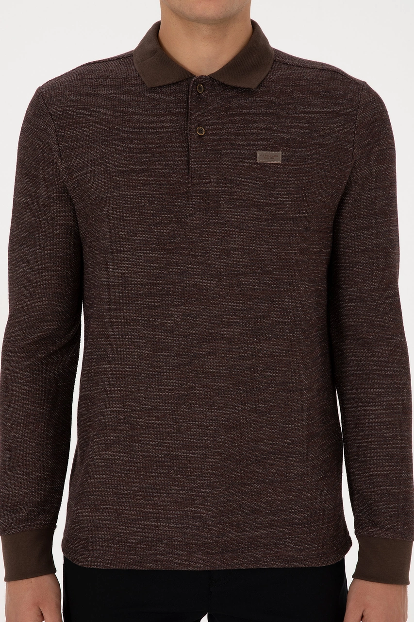 U.s. Polo Assn. Erkek Kahverengi Sweatshirt 50307730-vr029 Kahverengi