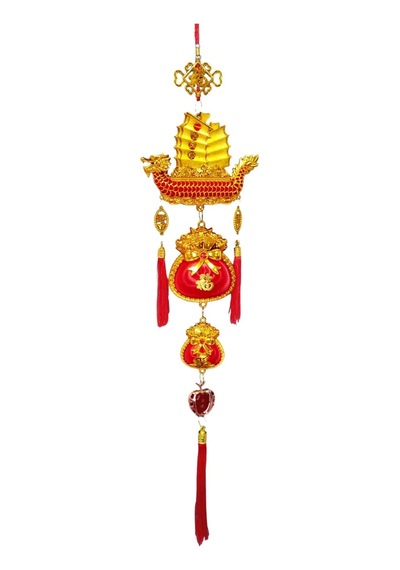 Feng Shui Dragon Şans Ve Bereket Askılık 90 Cm