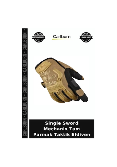 Single Sword Mechanix Tam Parmak Taktik Eldiven Faydalı Parça Koruyucu Aksesuar Motorcu Donanımı