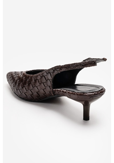 Alewomen Kahve Hasır Sivri Burun Arka Açık 4 Cm Topuk Boyu Gormi Stiletto Kadın Ayakkabı Kahverengi Alewomen Kahve Hasır Sivri Burun Arka Açık 4 Cm Topuk Boyu Gormi Stiletto Kadın Ayakkabı Kahverengi