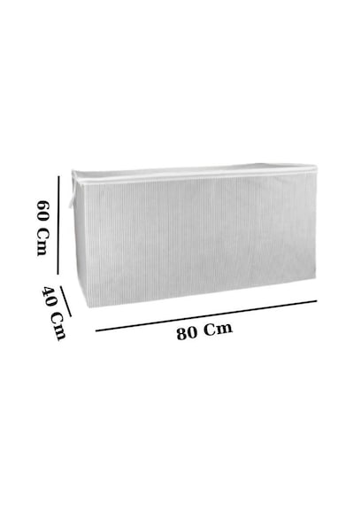 Digithome Çok Amaçlı Düzenleyici Yorgan Hurcu Mega Organizer 80x40x60 Cm Gri - 10249 C1-1-152 Gri