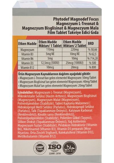 Phytodef Magnodef Focus 30 Tablet