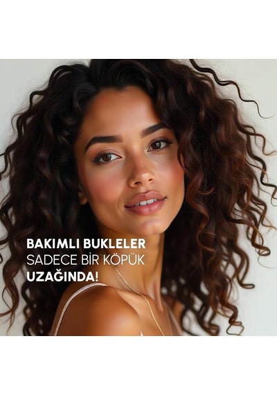 Yoon Bukle Belirginleştirici Saç Köpüğü 200ml Kıvırcık Saçlar İçin Şekillendirici Köpük, Elektriklenm