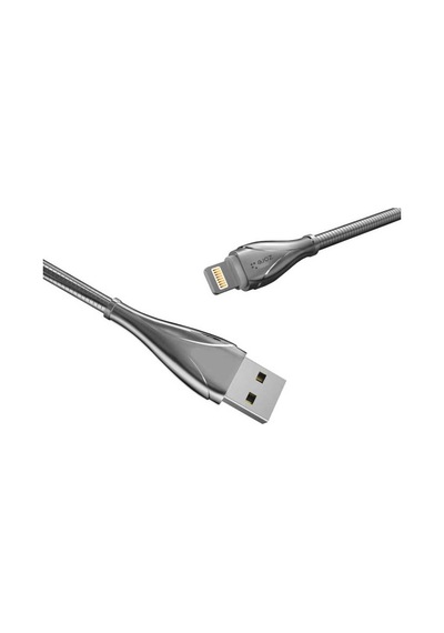 Zore LS28 Lightning USB Kablo Gri