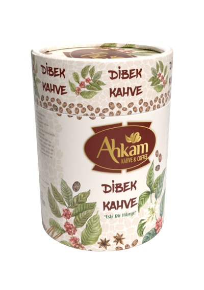 Ahkam Coffee Dibek Kahvesi 1 Adet 400 Gr'lık Hediyelik Kutu Öğütülmüş