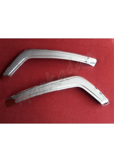 Db Chrome Fiat Doblo Ön Tampon Kaşı 2010-2015 2 Parça Abs Krom