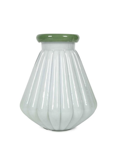 Vitale Bologna Beyaz Vazo 22.5 22.5 26.5 Cm Ak.kı0077 Renkli