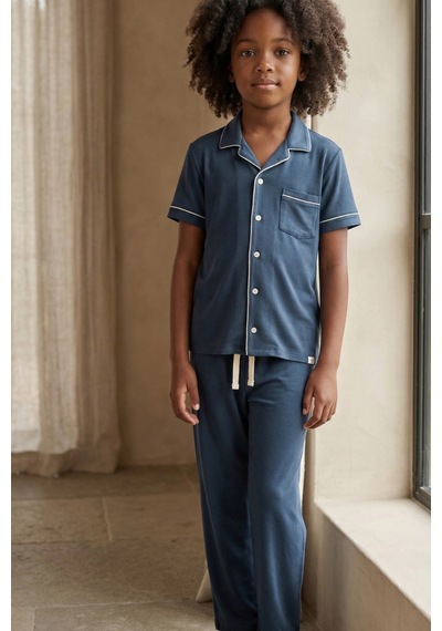 Katia&bony Erkek Çocuk Silver Pijama Takımı Lacivert