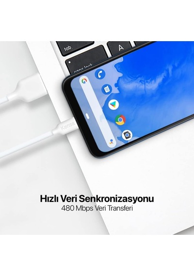 Micro Usb Hızlı Aktarım Şarj Kablosu 1 M Uzunlukta Mikro-usb Şarj Ve Veri Kablosu, 2.4 Amper