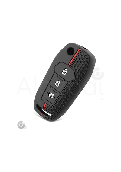 Ford Mondeo Kuga Focus Fiesta Puma Ranger Ecosport B Max C Max S Max Silikon Desenli Anahtar Kılıfı