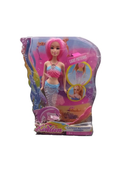 Ethell Oyuncak Işıklı Balık Kız Bebek Xy8003b