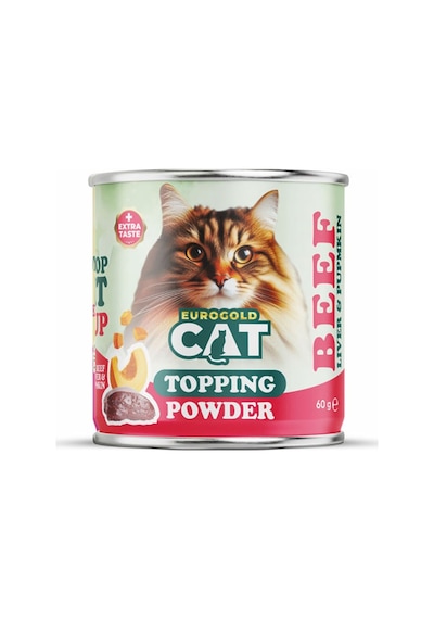 Euro-gold - 160 - Cat Topping Dana Ciğerli - Dpmıx-hb - 60 Gr