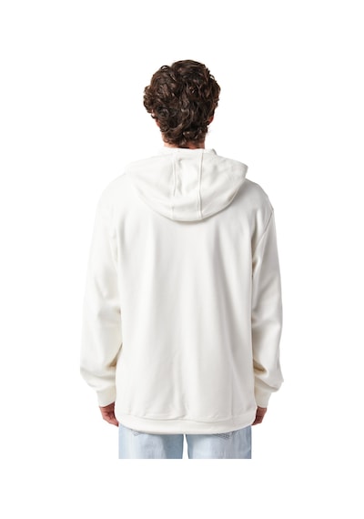 Gsstore X Midground Erkek Fermuarlı Kapüşonlu Sweatshirt E251205 Ekru